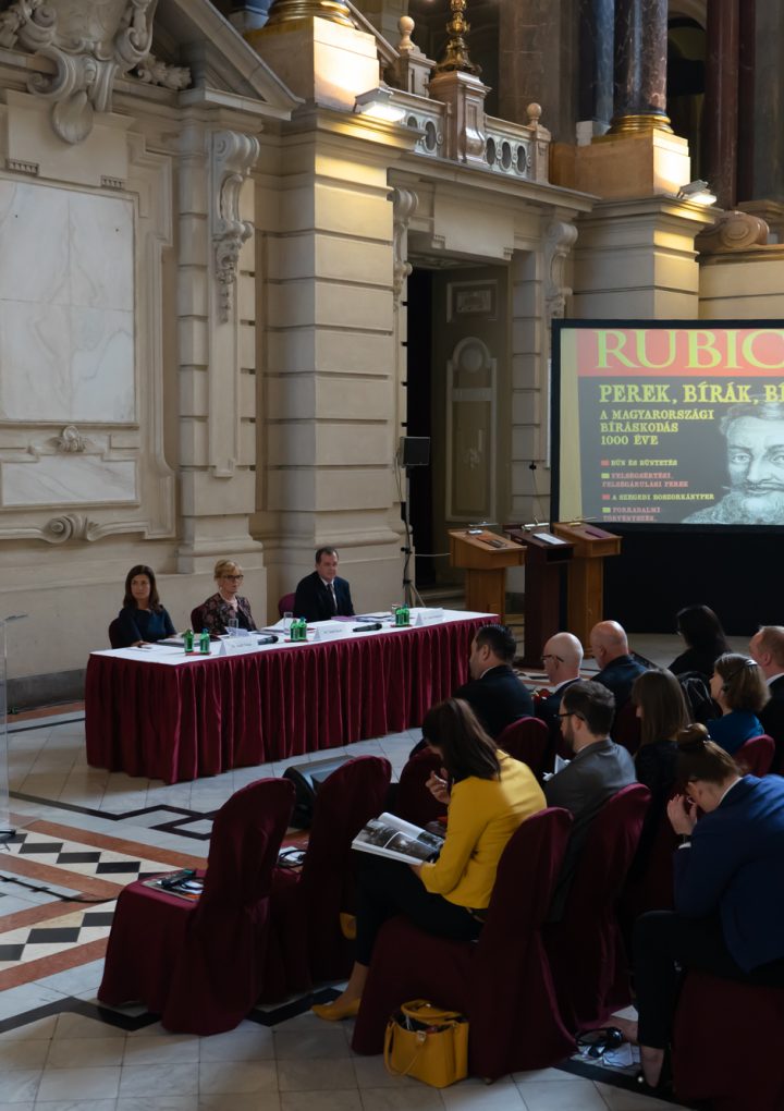 Nemzetközi konferencia és könyvünnep a Bíróságtörténeti Héten Budapesten